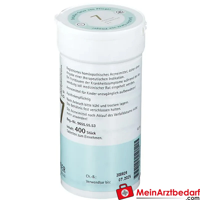Biochemie Pflüger Nr. 7 Magnesium phosphoricum D6 250 mg Tabletten