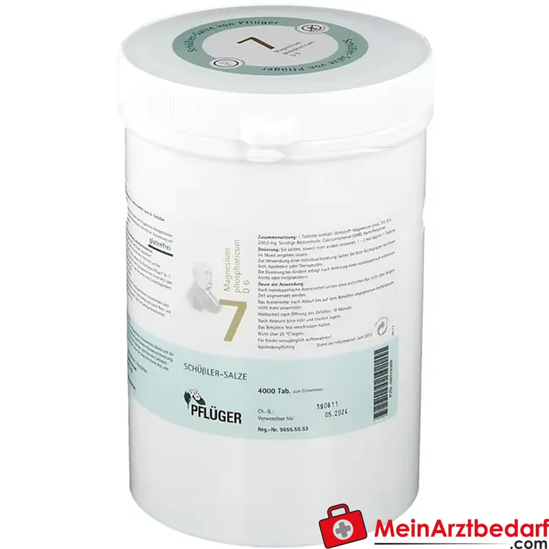 Biochemie Pflüger Nr. 7 Magnesium phosphoricum D6 250 mg Tabletten
