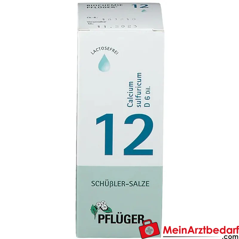 Biochemie Pflüger Nr. 12 Calcium sulfuricum D6 1000 mg Tropfen