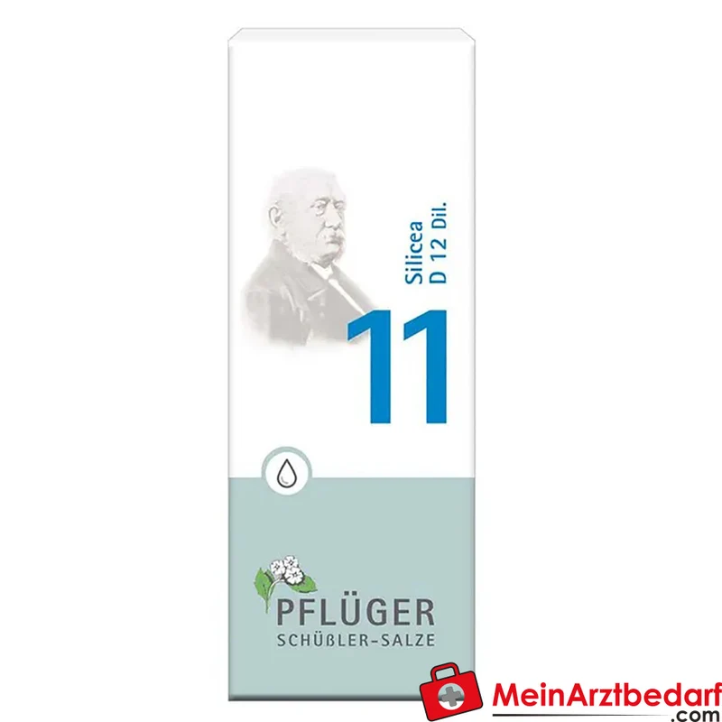 Biochemie Pflüger Silicea D12 Tropfen 1000 mg (Acidum silicicum D12)