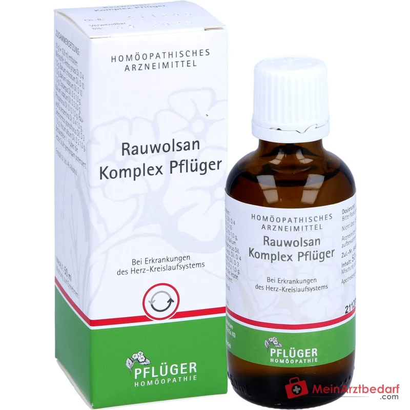 Pflüger Rauwolsan Komplex Tropfen homöopathisch 50 ml