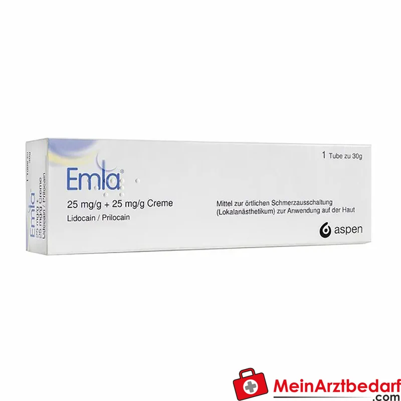 Emla Creme 25 mg/g Lidocain + 25 mg/g Prilocain