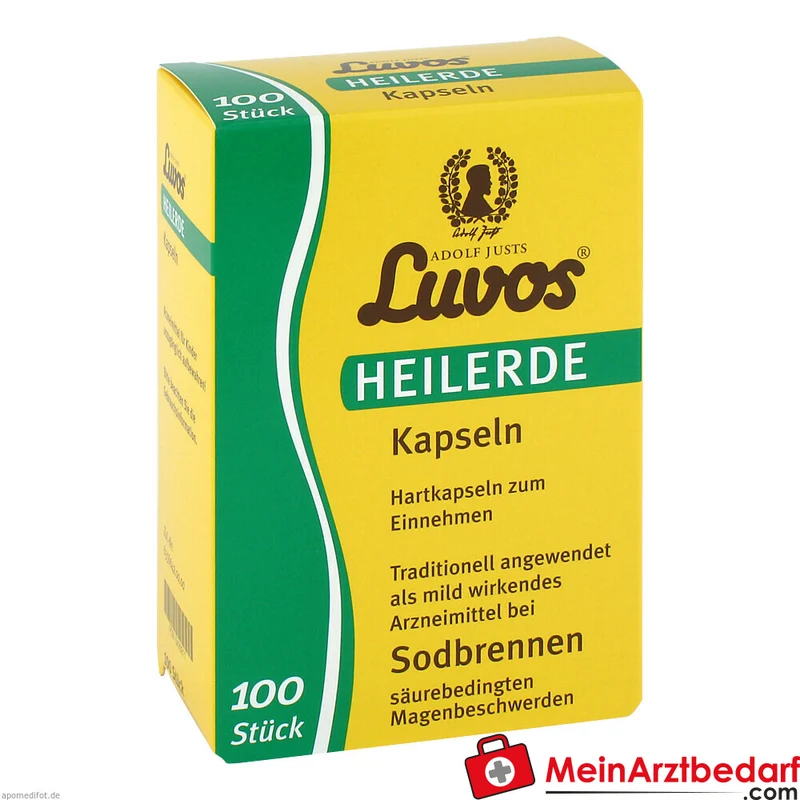 Luvos Heilerde ultrafein 900 mg Hartkapseln gegen Sodbrennen