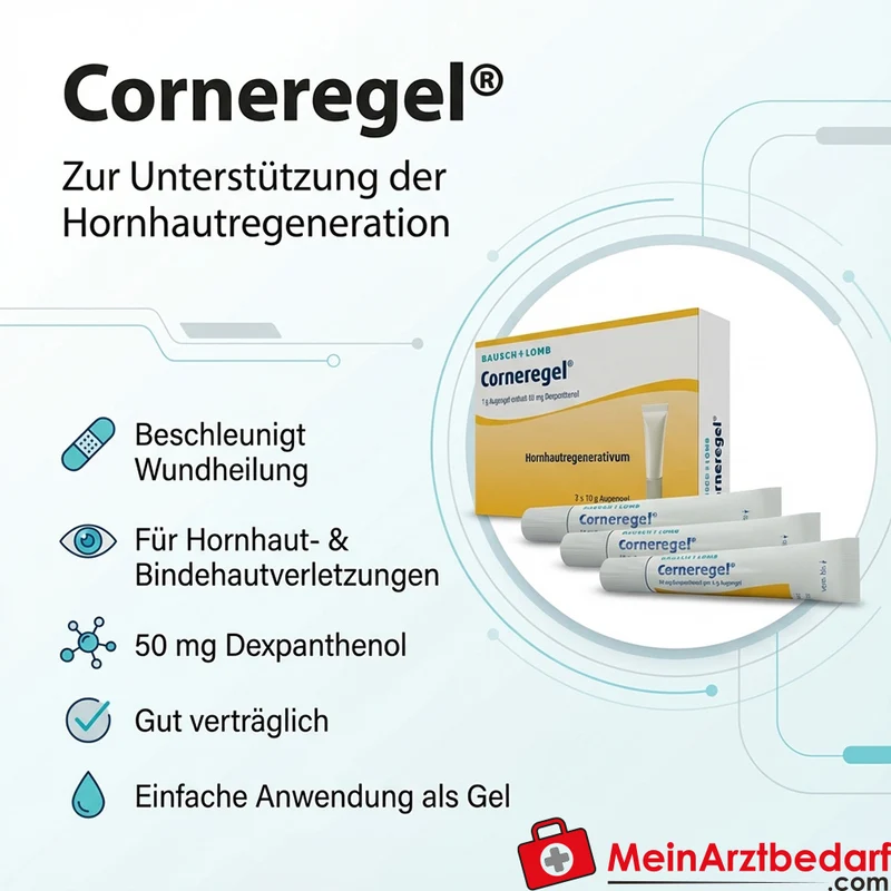 Corneregel Dexpanthenol 50 mg Augengel