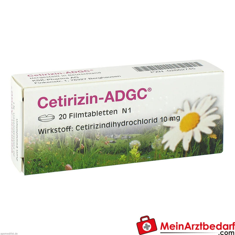 Cetirizin-ADGC Cetirizin Filmtabletten