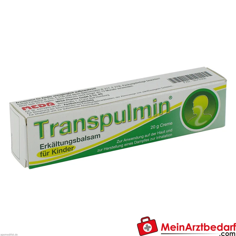 Transpulmin Erkältungsbalsam für Kinder mit Eukalyptus & Kiefer