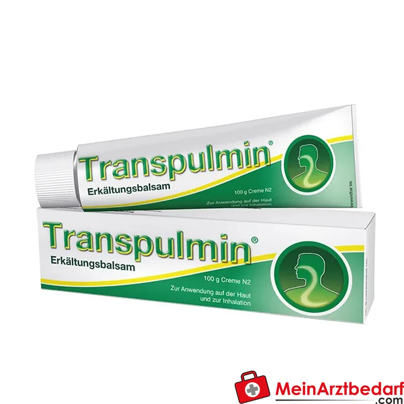 Transpulmin Erkältungsbalsam mit Eukalyptus, Menthol, Kampfer