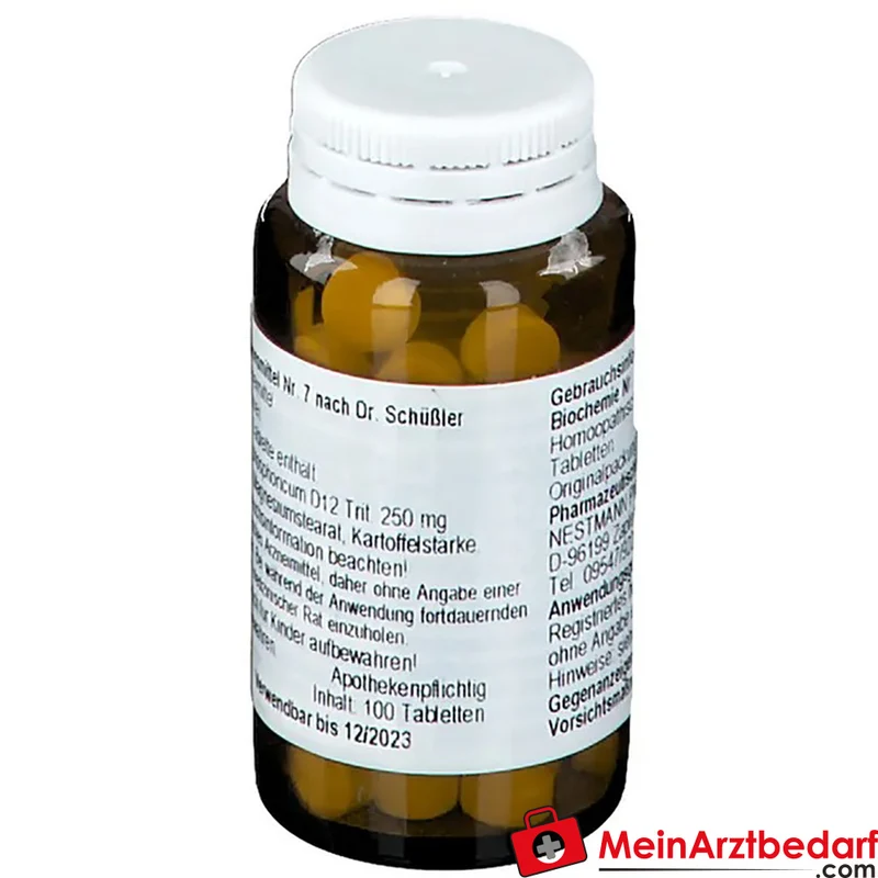 Biochemie 7 Magnesium phosphoricum D12 250 mg Tabletten 100 St.