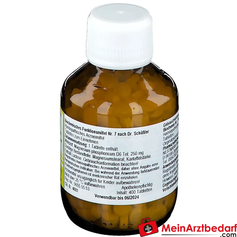 Biochemie 7 Magnesium phosphoricum D6 Tabletten 250 mg 100/400/1000 Stück