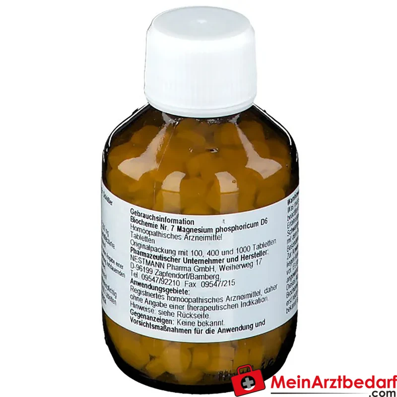 Biochemie 7 Magnesium phosphoricum D6 Tabletten 250 mg 100/400/1000 Stück