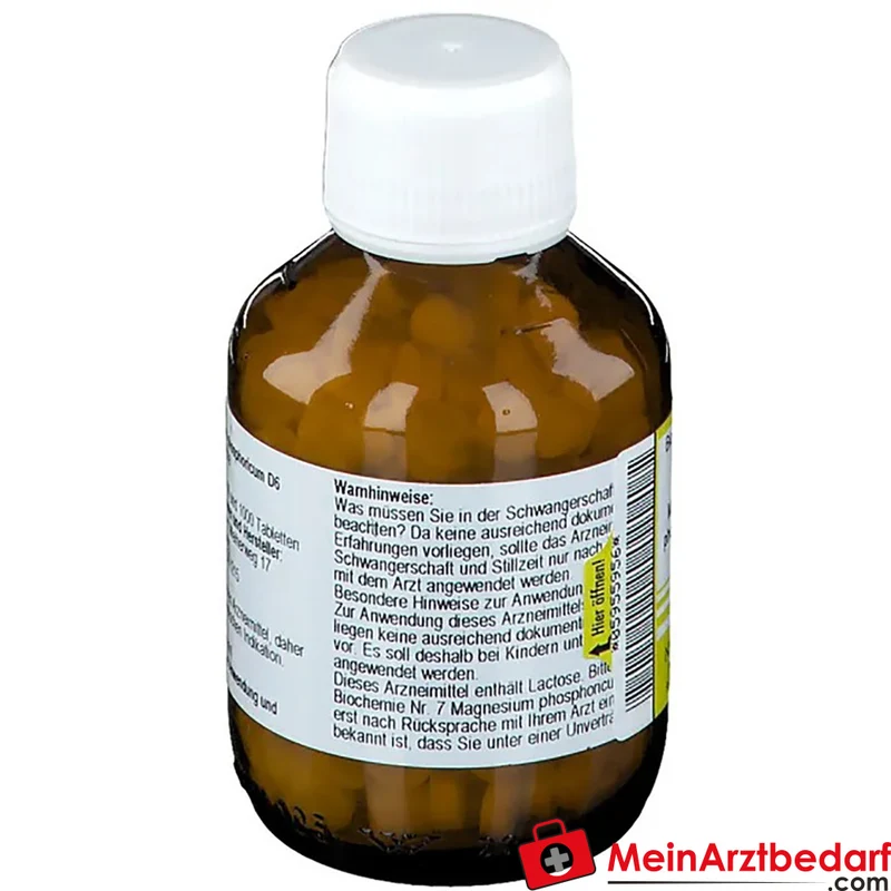 Biochemie 7 Magnesium phosphoricum D6 Tabletten 250 mg 100/400/1000 Stück
