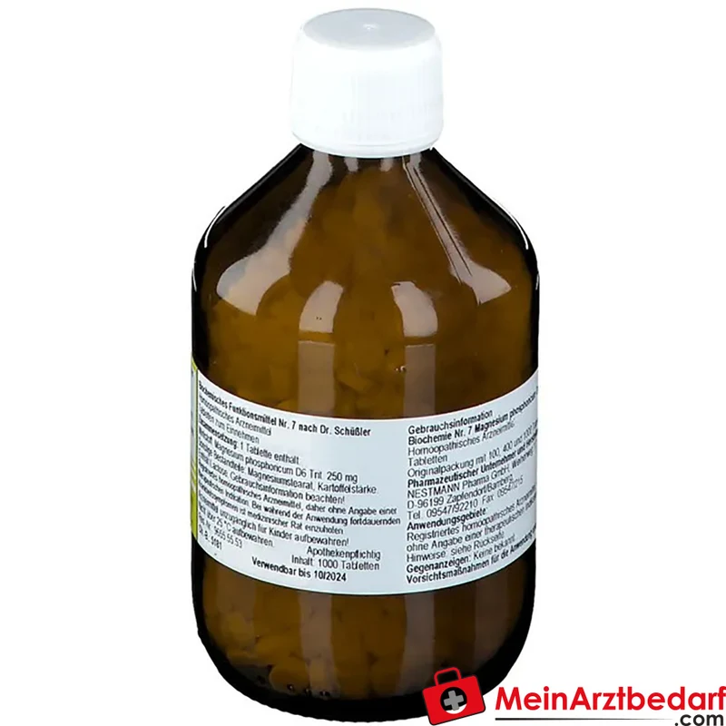 Biochemie 7 Magnesium phosphoricum D6 Tabletten 250 mg 100/400/1000 Stück