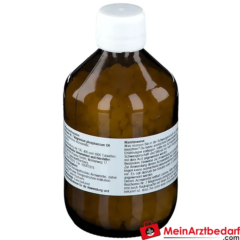 Biochemie 7 Magnesium phosphoricum D6 Tabletten 250 mg 100/400/1000 Stück
