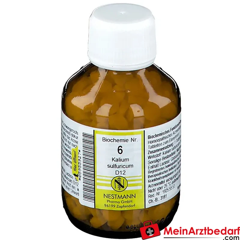 Biochemie Nr. 6 Kalium sulfuricum D12 250 mg Tabletten