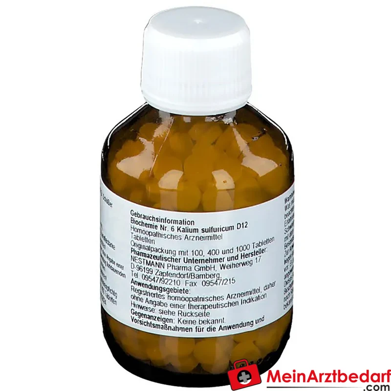 Biochemie Nr. 6 Kalium sulfuricum D12 250 mg Tabletten