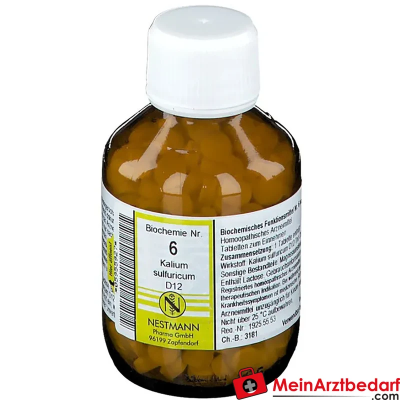 Biochemie Nr. 6 Kalium sulfuricum D12 250 mg Tabletten