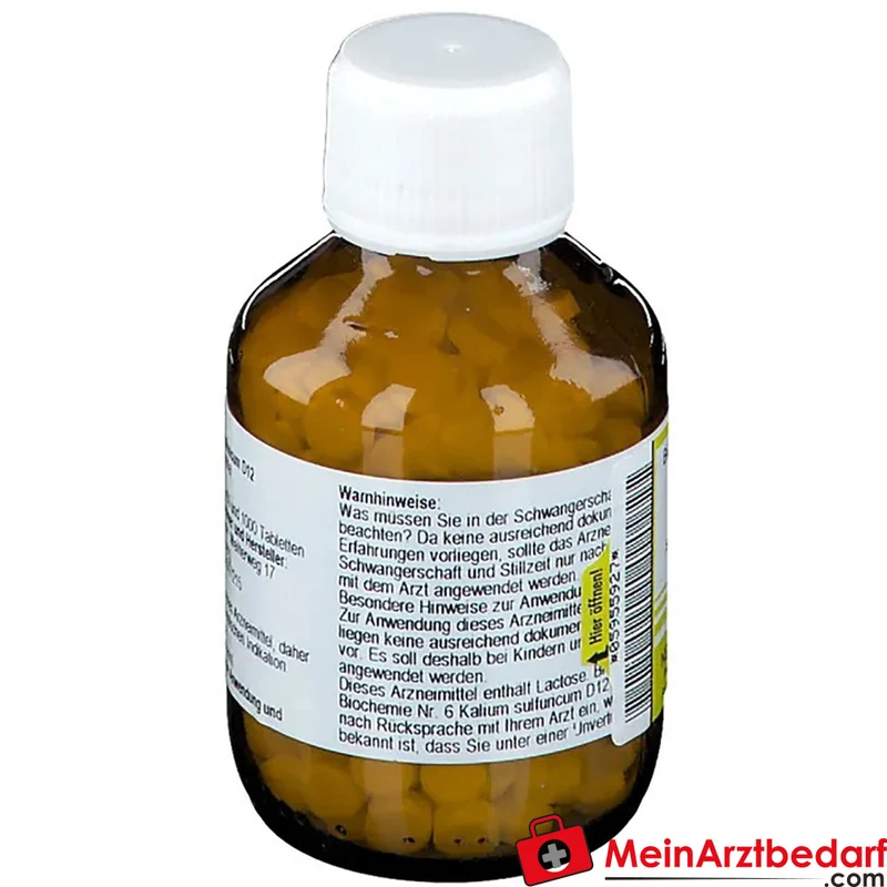 Biochemie Nr. 6 Kalium sulfuricum D12 250 mg Tabletten