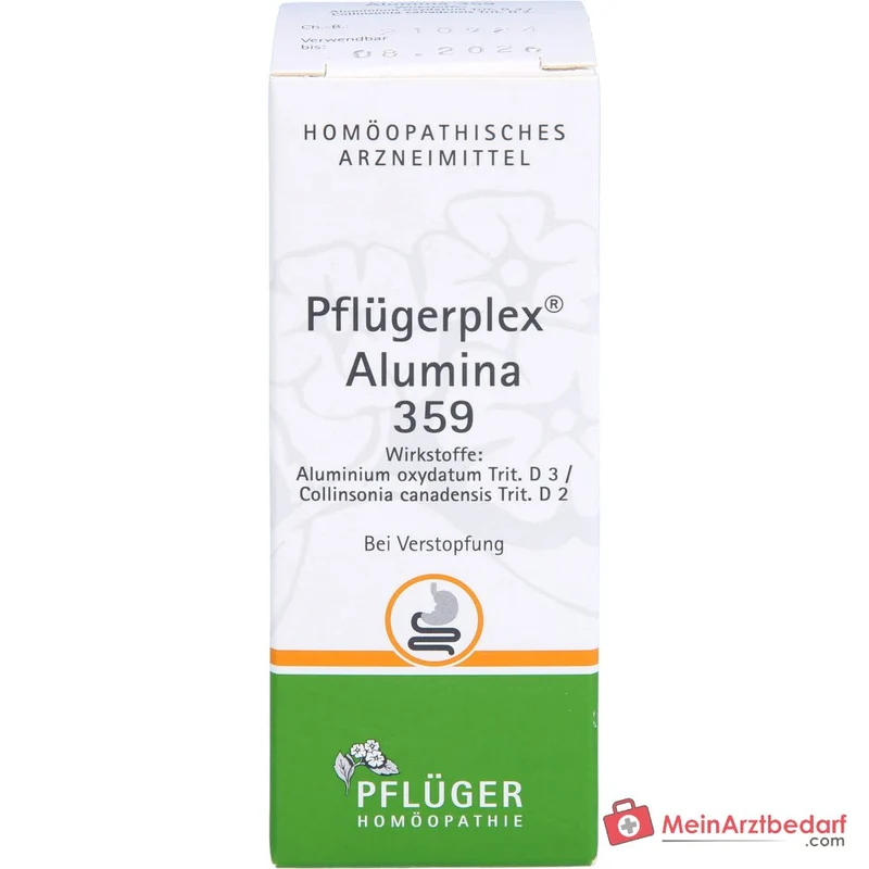 Pflüger Pflügerplex Alumina 359 Aluminium oxydatum / Collinsonia canadensis Tabletten, 100 St.