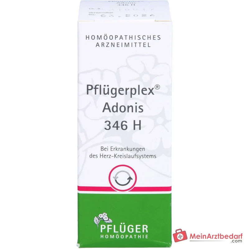 Pflügerplex Adonis 346 H – Adonis vernalis, Apocynum cannabinum, Kalmia latifolia Tabletten 100 St