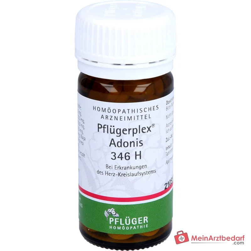 Pflügerplex Adonis 346 H – Adonis vernalis, Apocynum cannabinum, Kalmia latifolia Tabletten 100 St