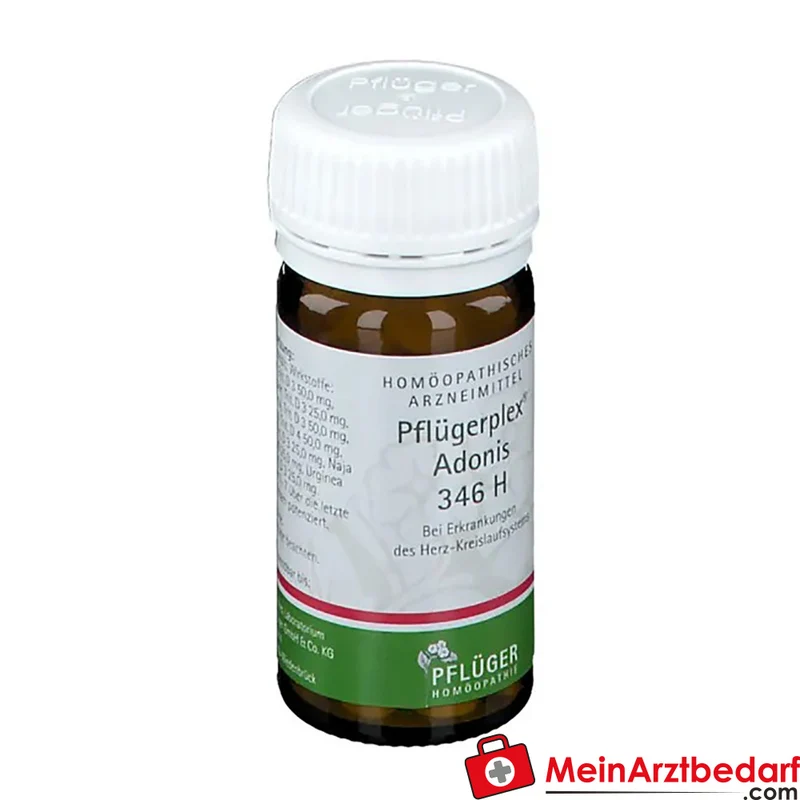 Pflügerplex Adonis 346 H – Adonis vernalis, Apocynum cannabinum, Kalmia latifolia Tabletten 100 St