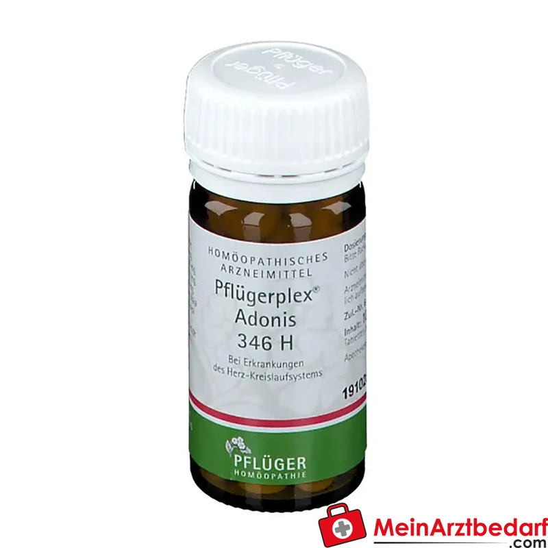 Pflügerplex Adonis 346 H – Adonis vernalis, Apocynum cannabinum, Kalmia latifolia Tabletten 100 St