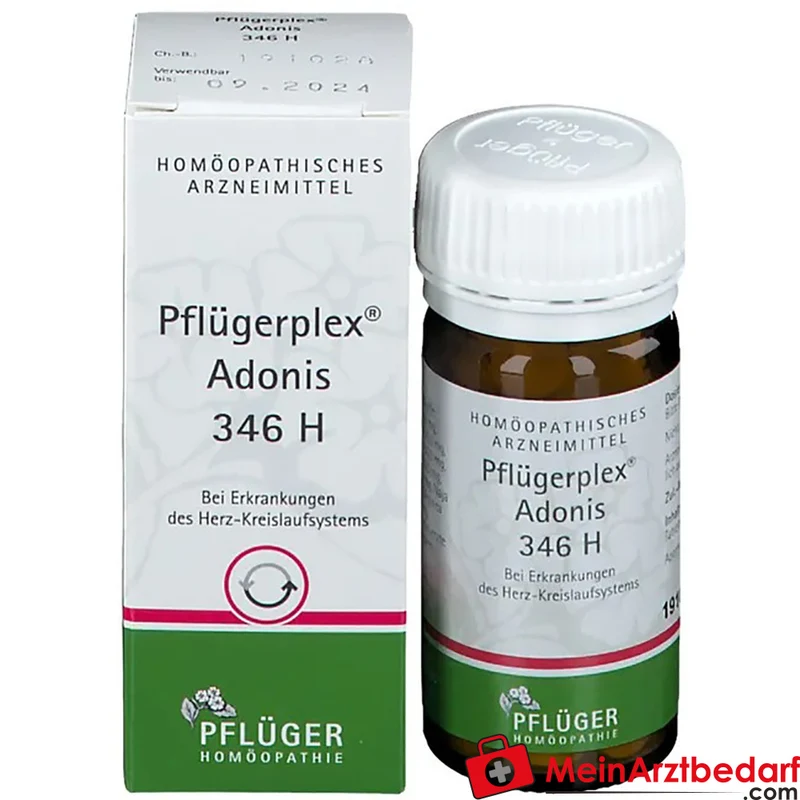 Pflügerplex Adonis 346 H – Adonis vernalis, Apocynum cannabinum, Kalmia latifolia Tabletten 100 St
