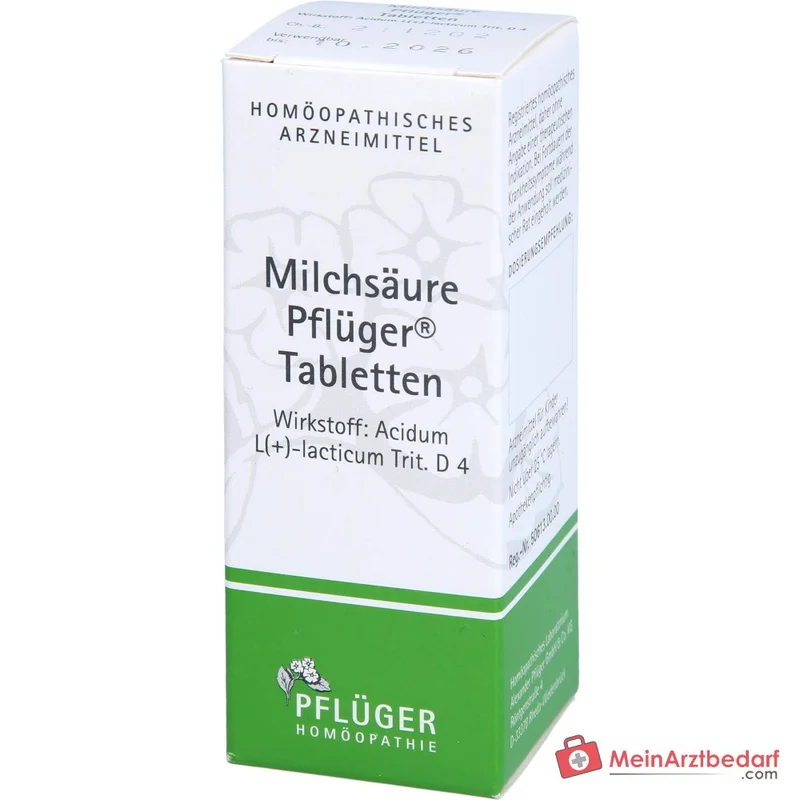Pflüger Milchsäure Acidum L(+)-lacticum D4 Tabletten, 100 St.