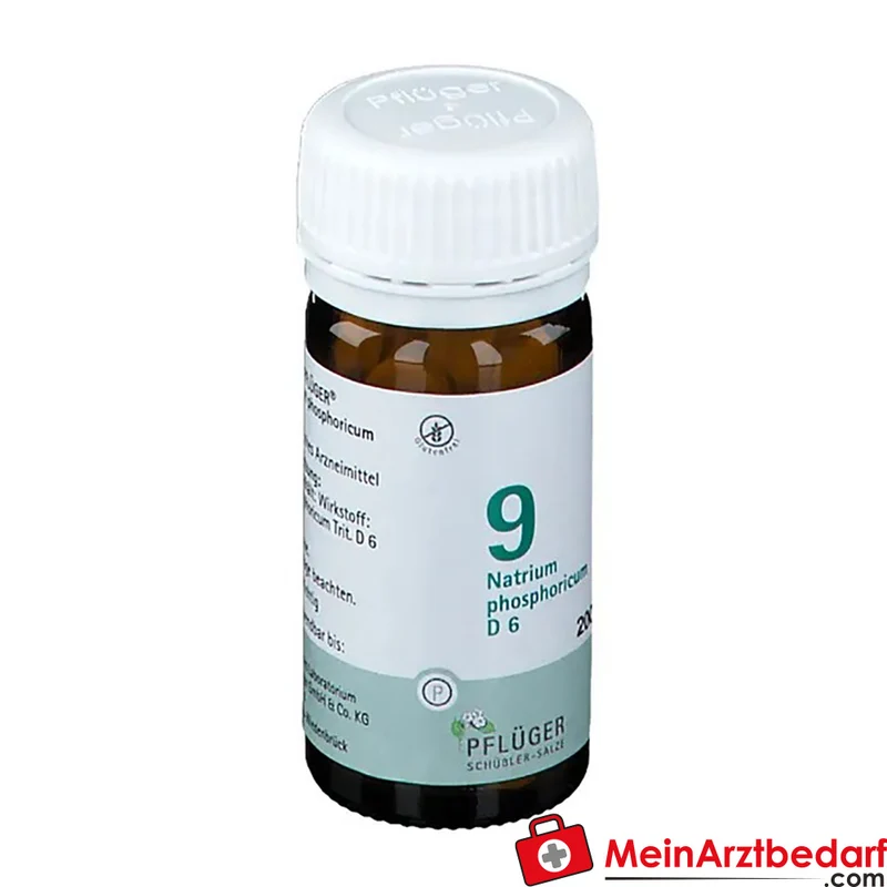 Biochemie Pflüger Nr. 9 Natrium phosphoricum D6 250 mg Tabletten 100 St