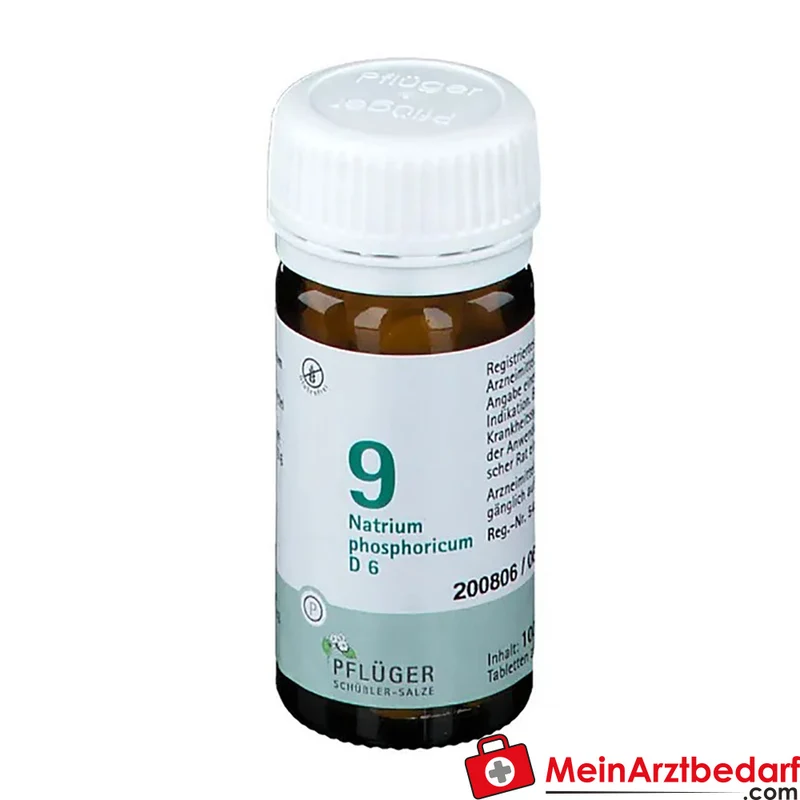 Biochemie Pflüger Nr. 9 Natrium phosphoricum D6 250 mg Tabletten 100 St