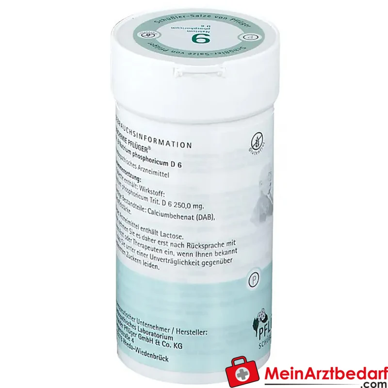 Biochemie Pflüger Nr. 9 Natrium phosphoricum D6 250 mg Tabletten 100 St