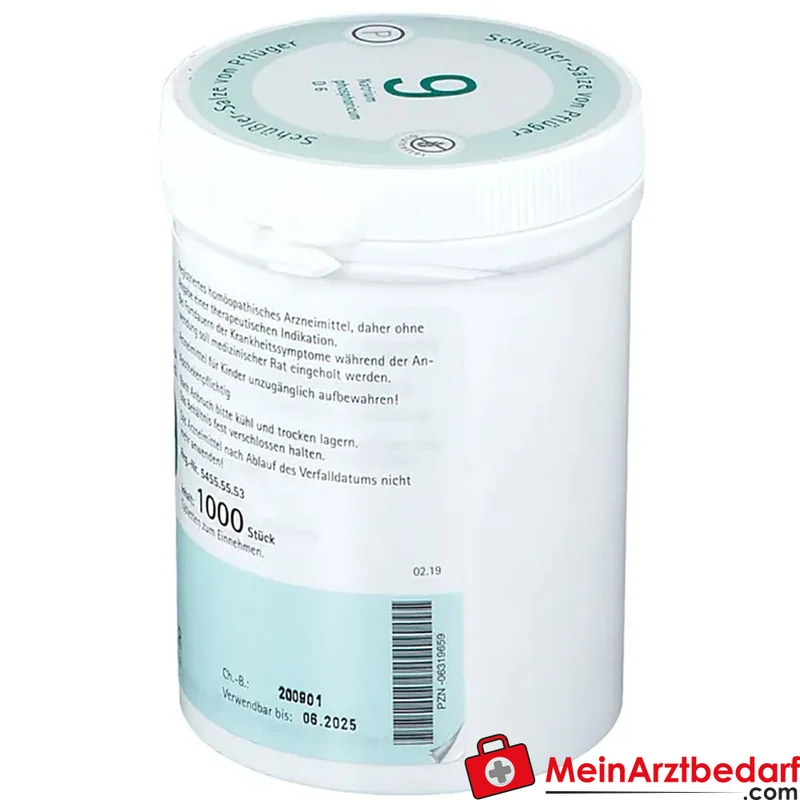 Biochemie Pflüger Nr. 9 Natrium phosphoricum D6 250 mg Tabletten 100 St