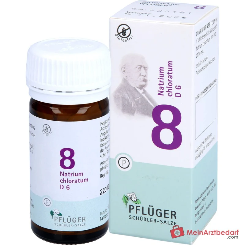 Biochemie Pflüger Nr. 8 Natrium chloratum D6 Tabletten, 100 St.