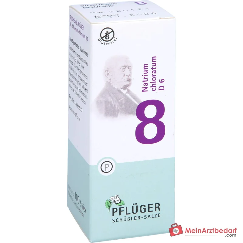 Biochemie Pflüger Nr. 8 Natrium chloratum D6 Tabletten, 100 St.