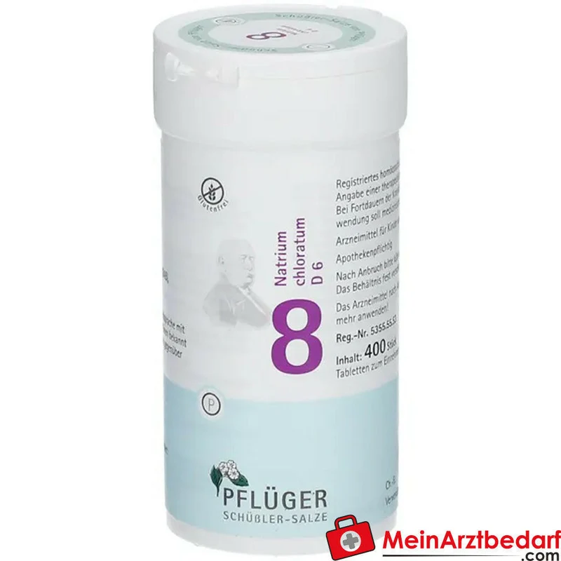 Biochemie Pflüger Nr. 8 Natrium chloratum D6 Tabletten, 100 St.