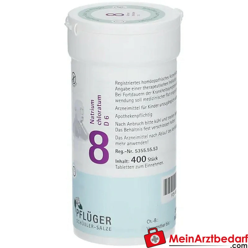 Biochemie Pflüger Nr. 8 Natrium chloratum D6 Tabletten, 100 St.