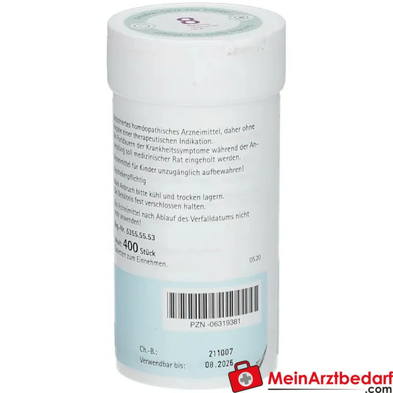 Biochemie Pflüger Nr. 8 Natrium chloratum D6 Tabletten, 100 St.