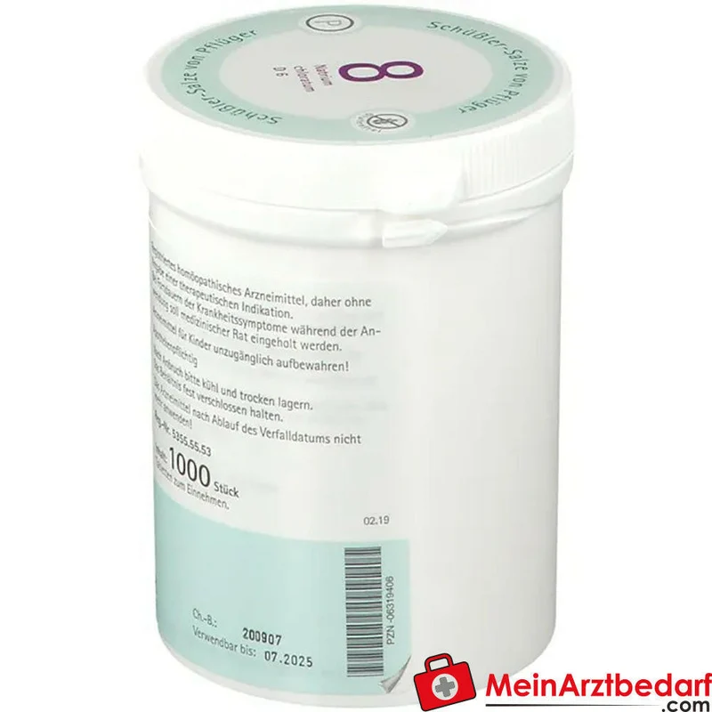 Biochemie Pflüger Nr. 8 Natrium chloratum D6 Tabletten, 100 St.