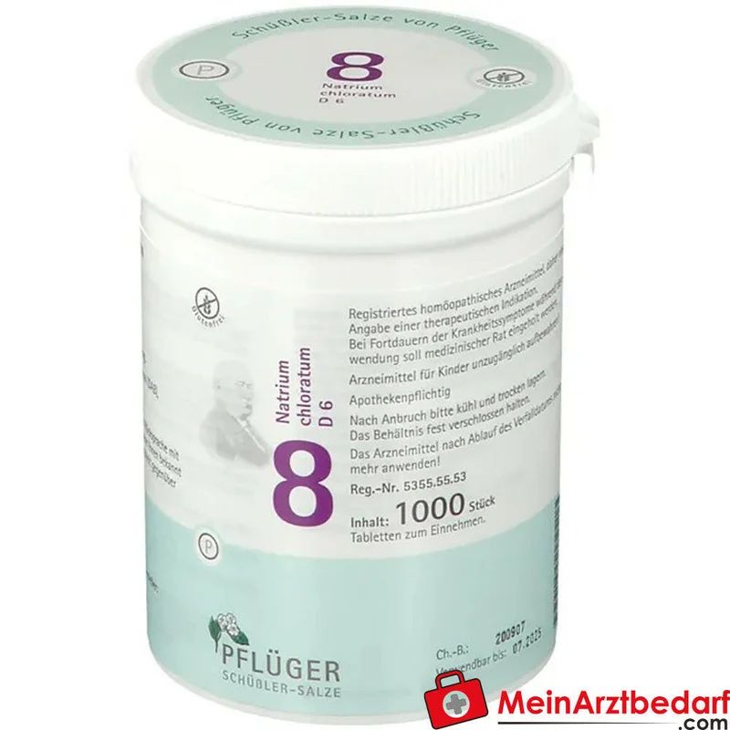 Biochemie Pflüger Nr. 8 Natrium chloratum D6 Tabletten, 100 St.