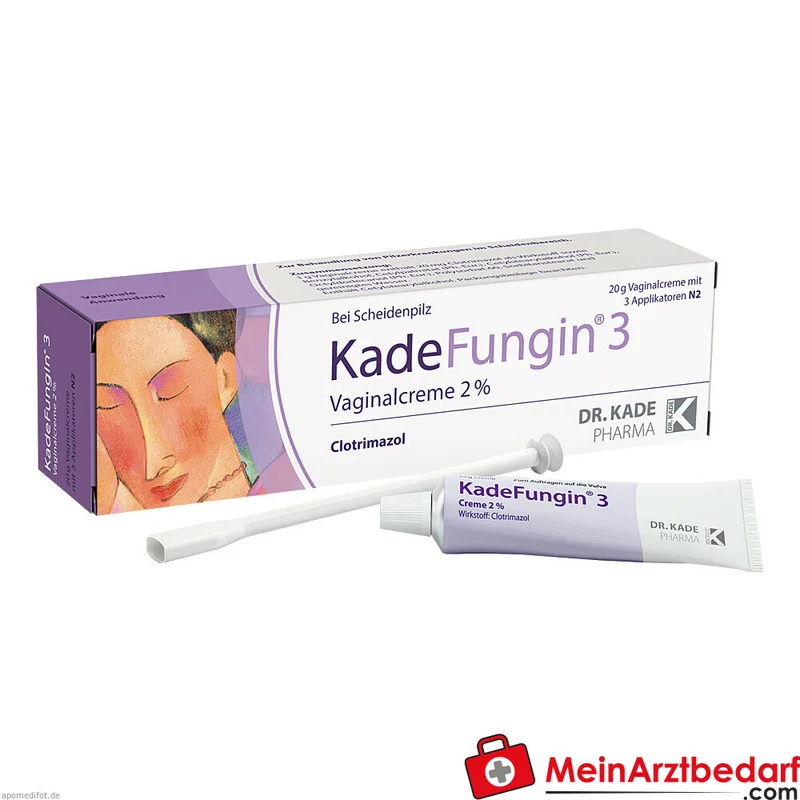 KadeFungin 3 Clotrimazol 20 mg Vaginalcreme 3 Applikatorfüllungen
