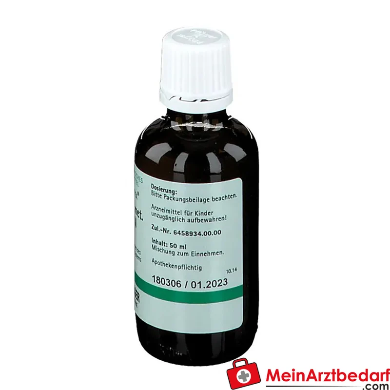 Pflügerplex Zincum met. 144 N Causticum D20, Zincum met. D10, Cuprum met. D8 Lösung 50 ml