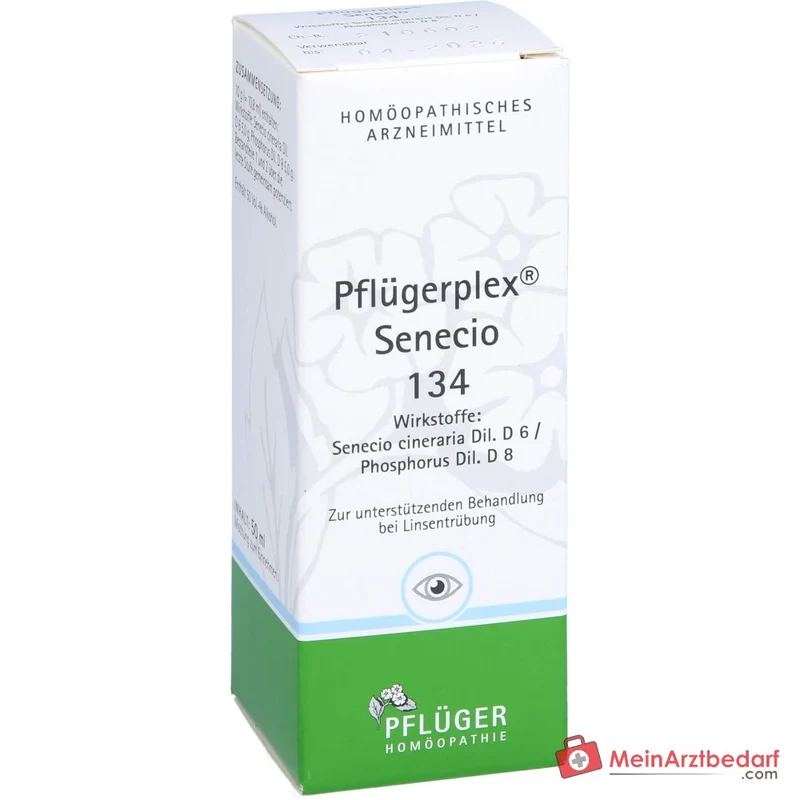 Pflügerplex Senecio 134 Senecio cineraria D6, Phosphorus D8 Tropfen 50 ml