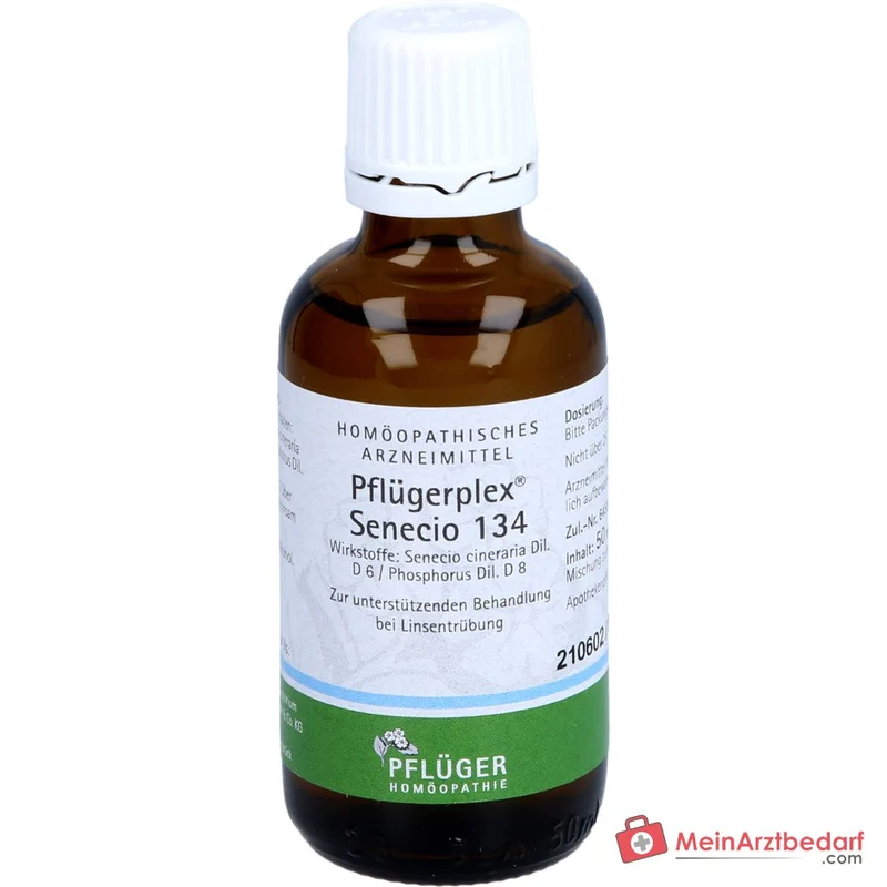 Pflügerplex Senecio 134 Senecio cineraria D6, Phosphorus D8 Tropfen 50 ml