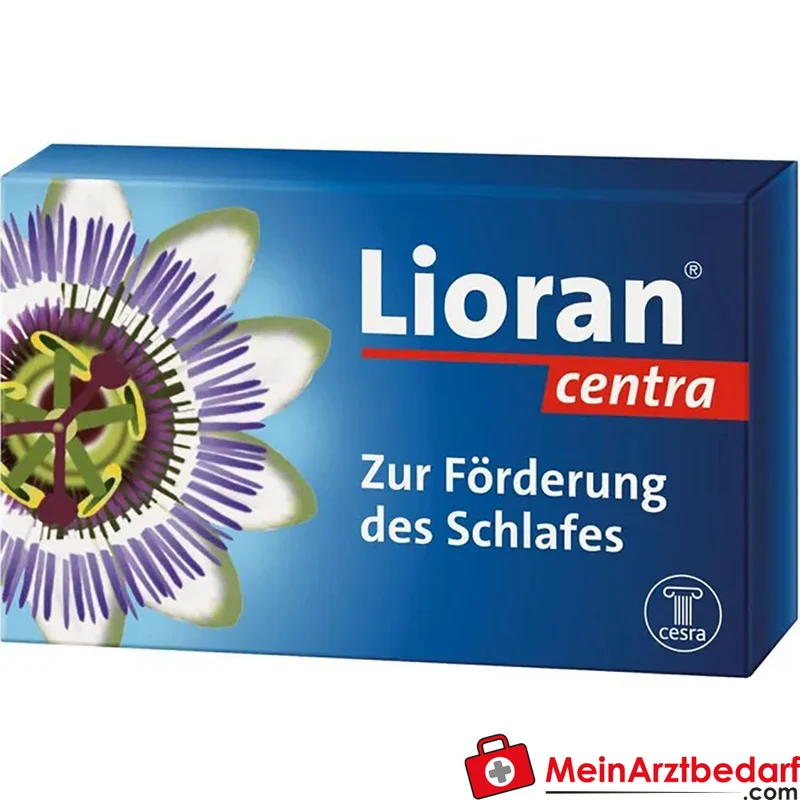 Lioran centra Passionsblumenkraut-Trockenextrakt überzogene Tabletten, 20 St.