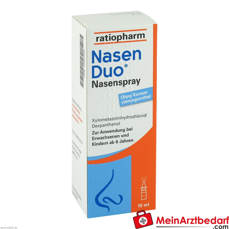 NasenDuo Nasenspray Xylometazolin/Dexpanthenol