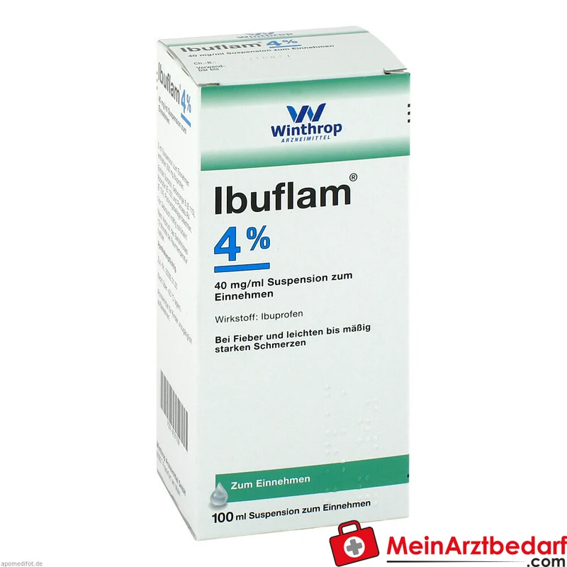 Ibuflam Ibuprofen 40 mg/ml Suspension zum Einnehmen