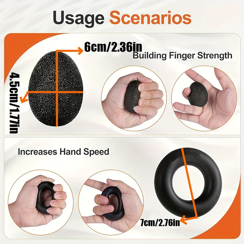 PowerGrip Handtrainer Set – 5-in-1 für starke Hände und Unterarme