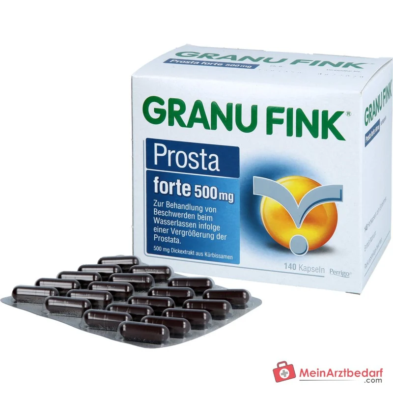 GRANU FINK Prosta forte 500 mg Kapseln, 140 St