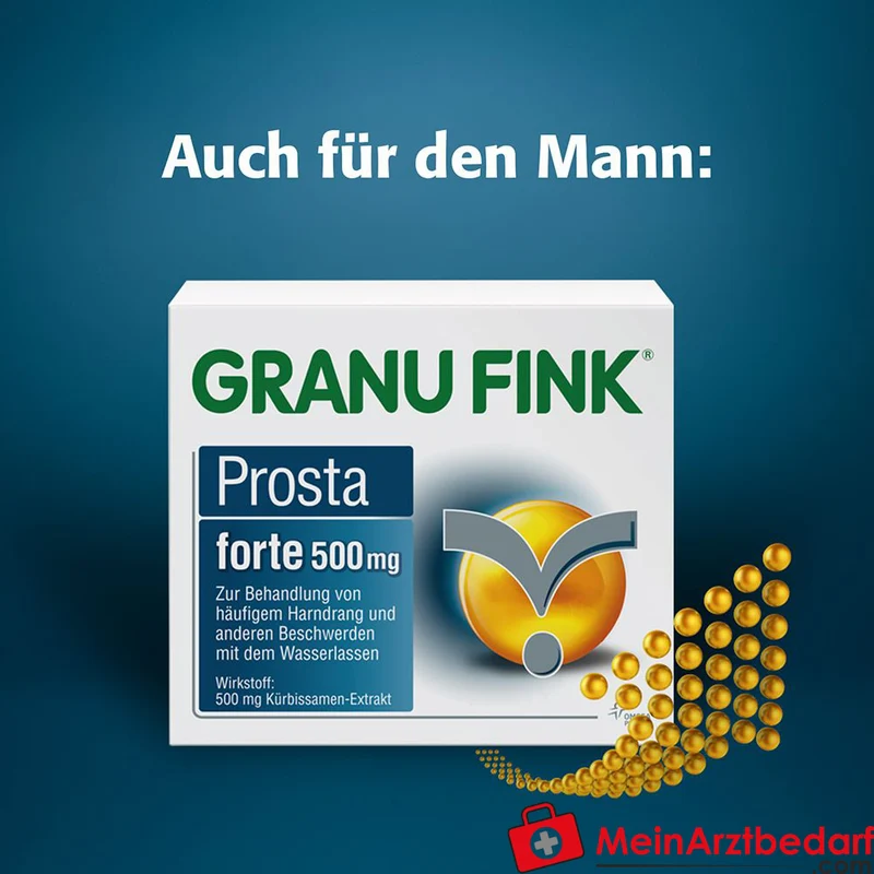 GRANU FINK Prosta forte 500 mg Kapseln, 140 St