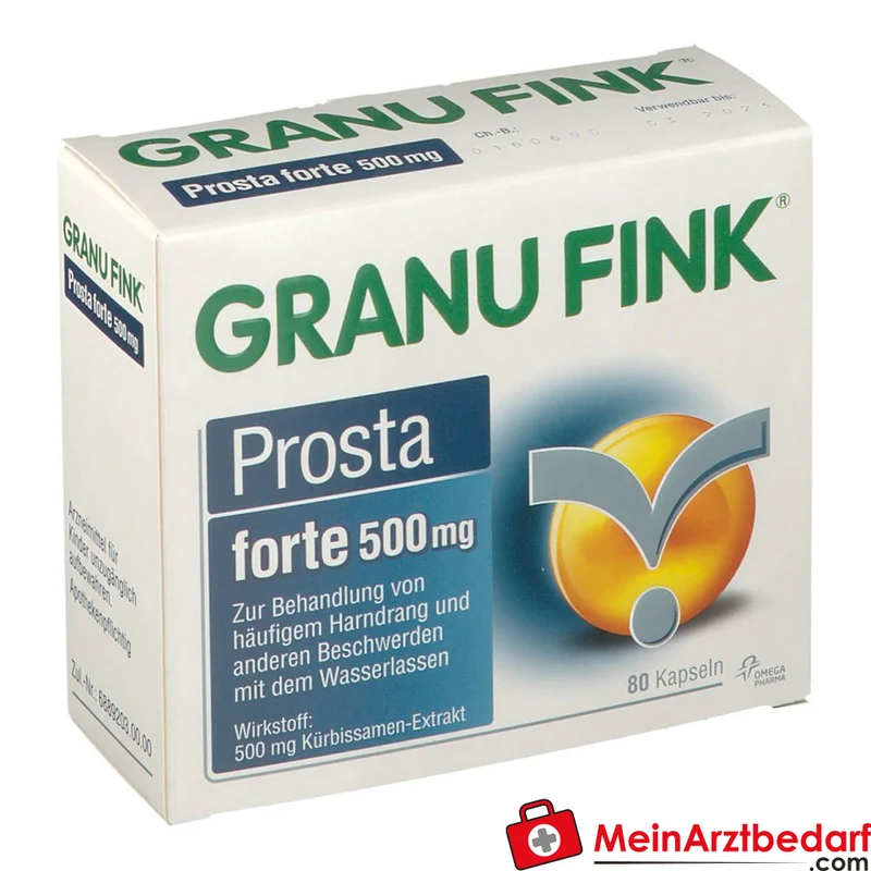 GRANU FINK Prosta forte 500 mg Kapseln, 140 St